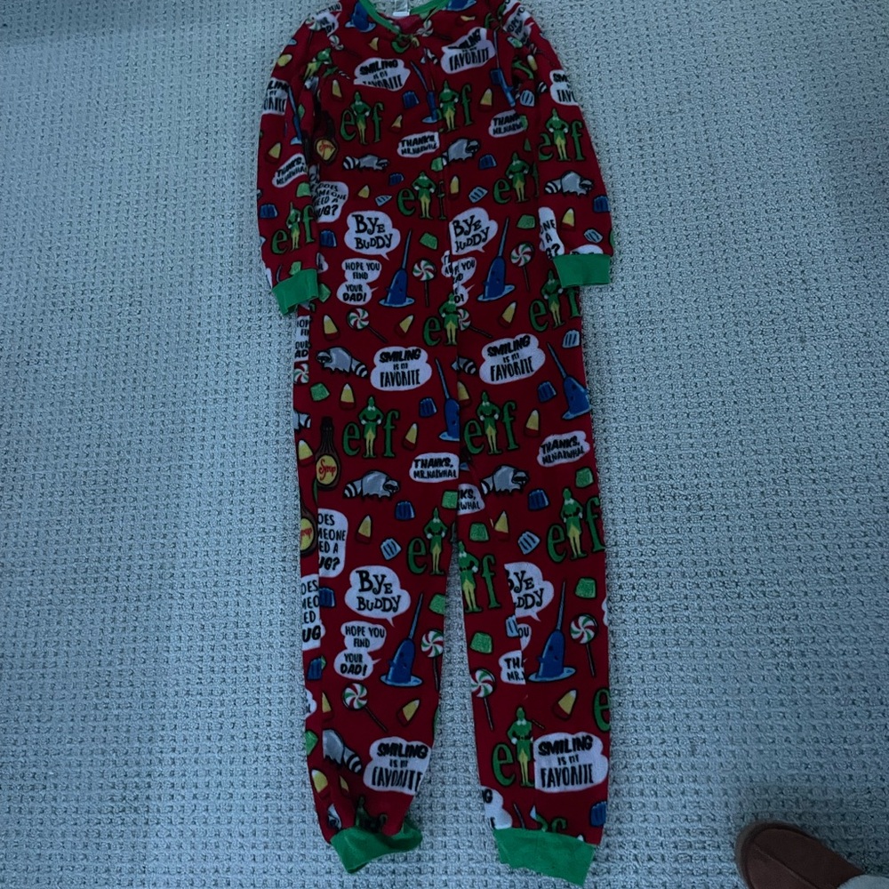 Elf Christmas onesie
